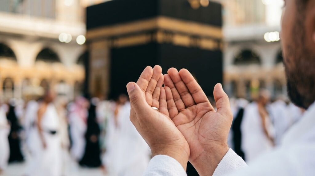 prayer, islam, muslim, kaaba, hajj, ramadan, mecca, religion, spiritual, pilgrimage, supplication, believer, holy, people praying, dressed in white, place of worship, dimension, tradition, arab clothing
